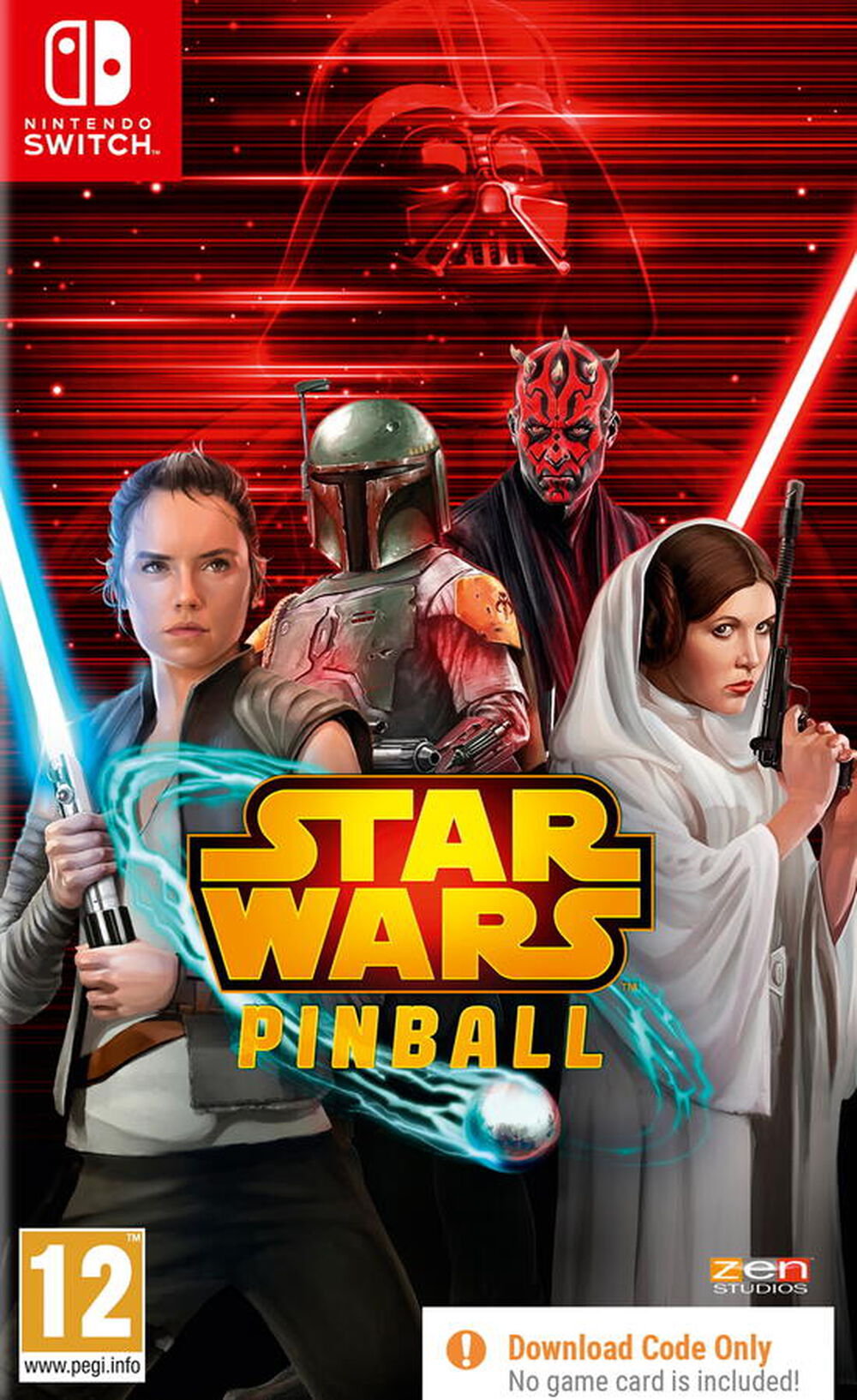 Star Wars Pinball Code in a Box Nintendo Switch
