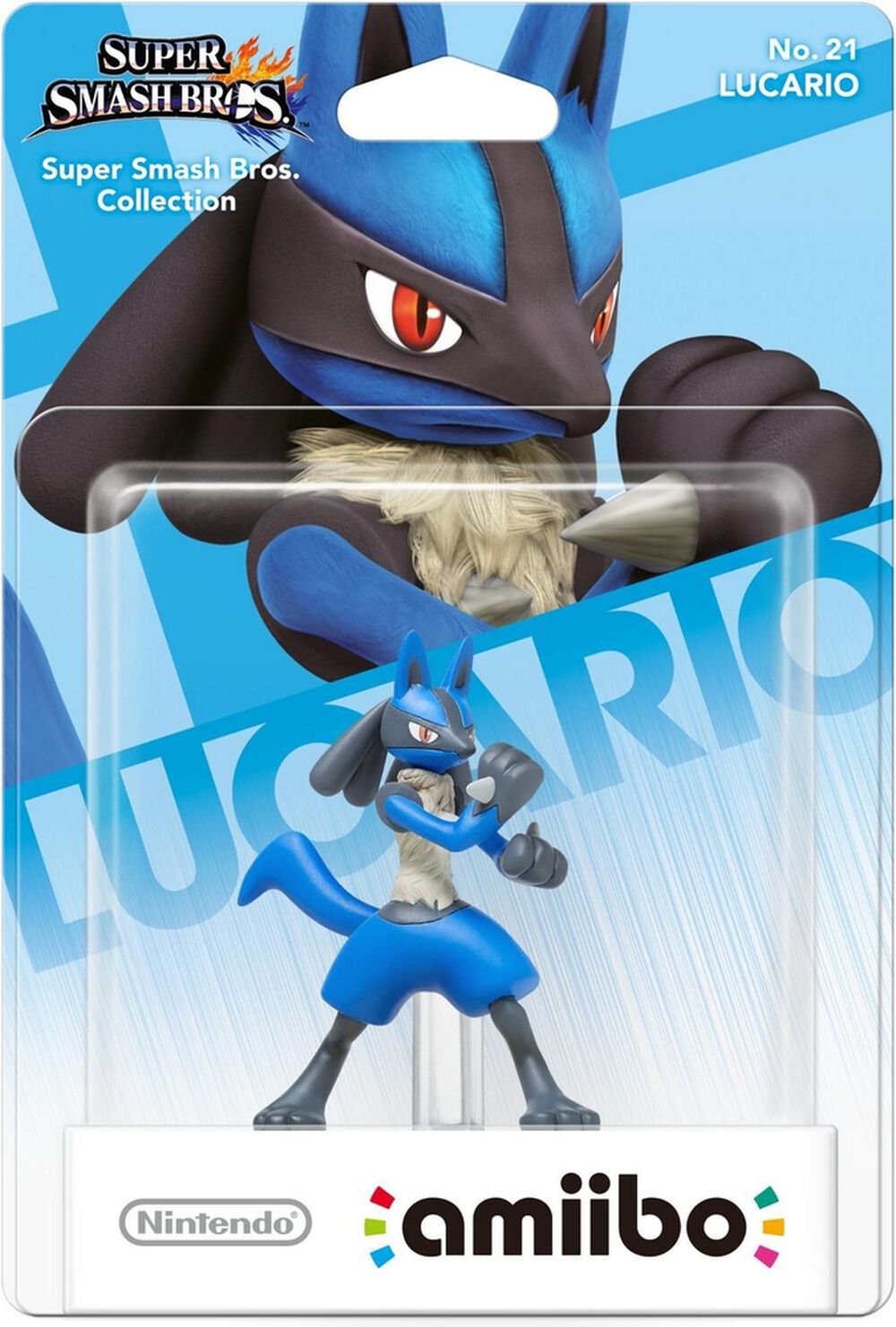 Figurine+Amiibo+N°21+Smash+Lucario