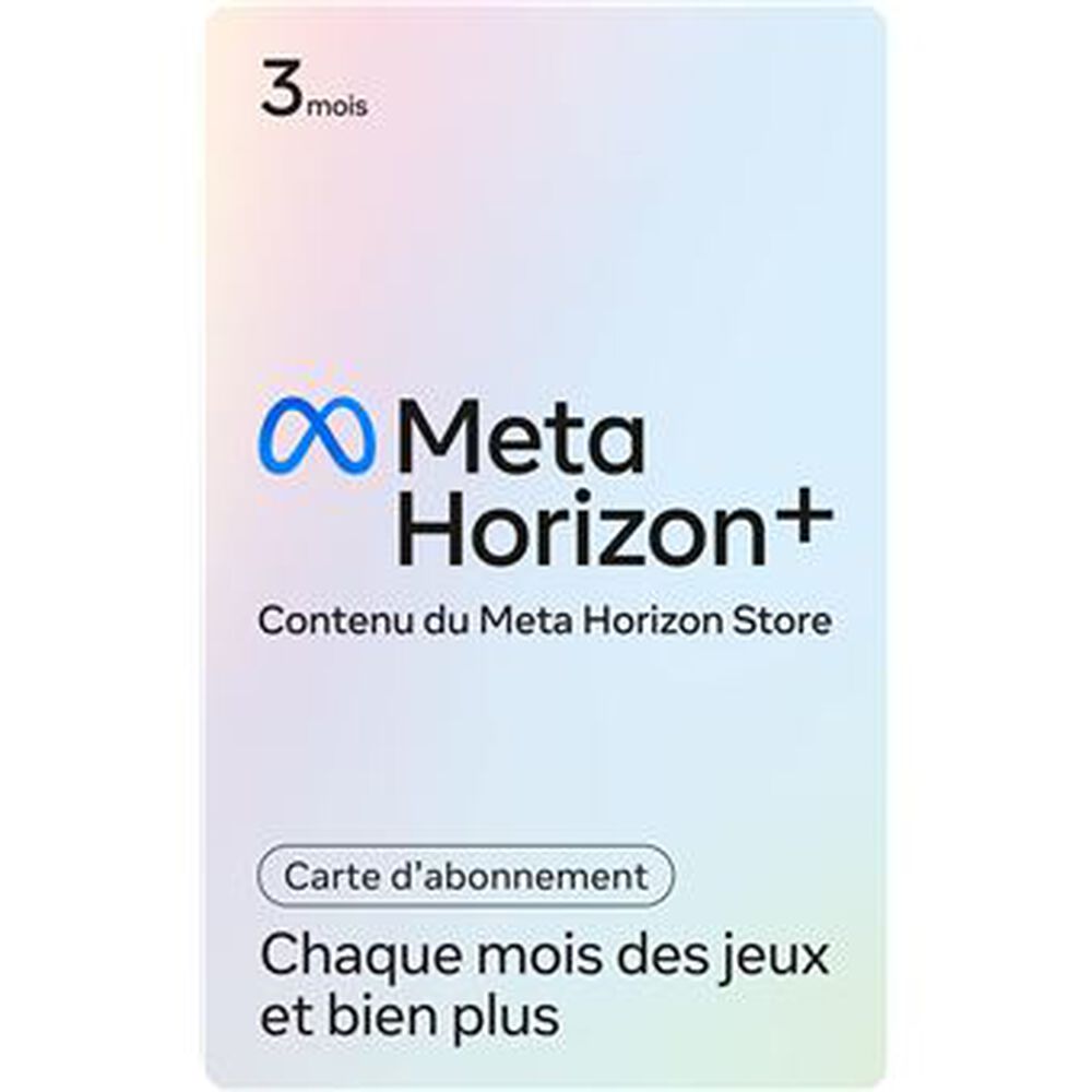 Carte+Meta+Horizon+Plus+3mois+Fr