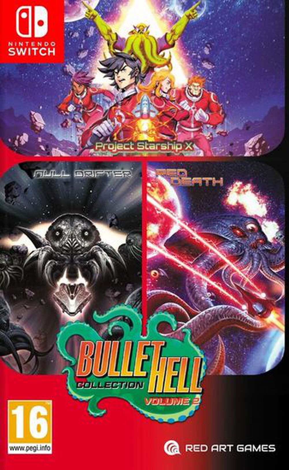 Pochette avant du jeu Bullet Hell Collection Volume 2 SWITCH
