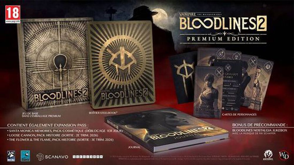 Vampire The Masquerade Bloodlines 2 Premium Edition