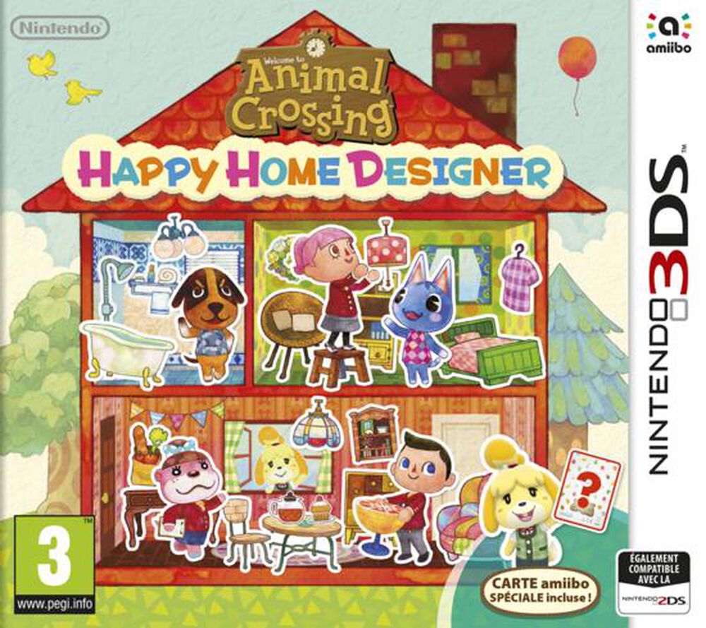 Animal Crossing Happy Home Designer - Occasion 3DS