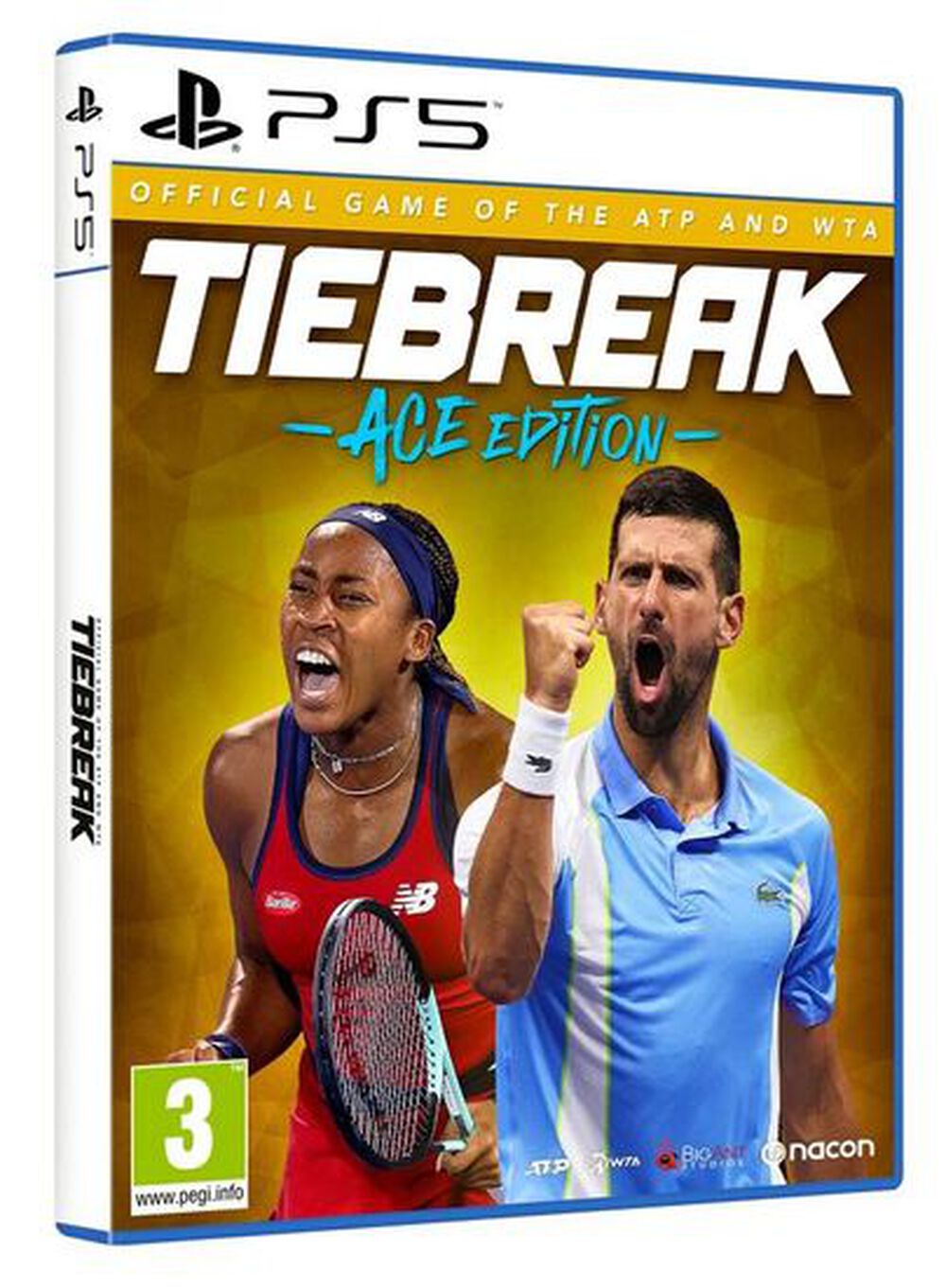 Pochette avant du jeu Tiebreak PS5