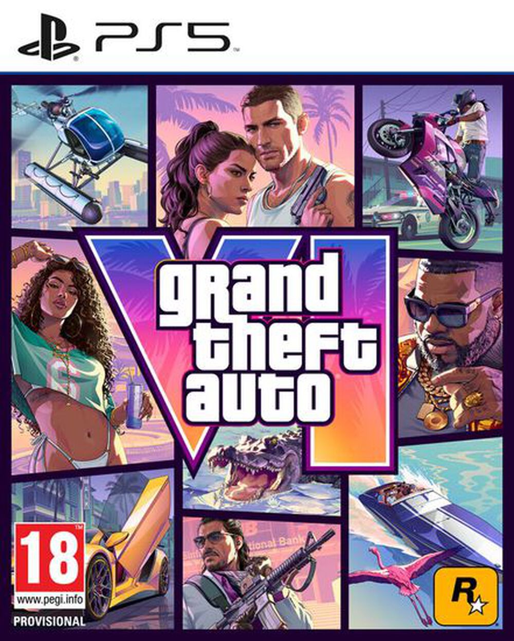 Grand Theft Auto VI (code De Téléchargement) — PS5 Grand Theft Auto VI (code De Téléchargement) — PS5
