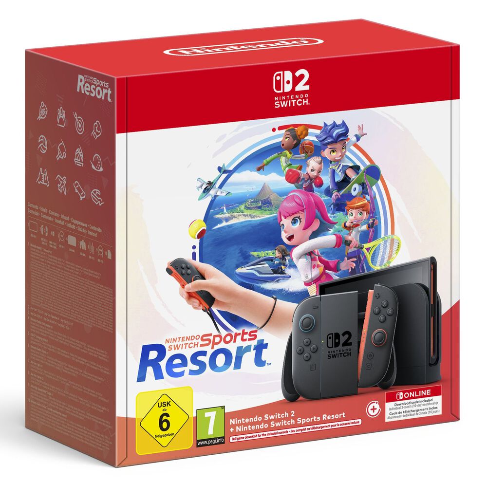 Pack Console Switch 2 Nintendo Switch Sport Resort