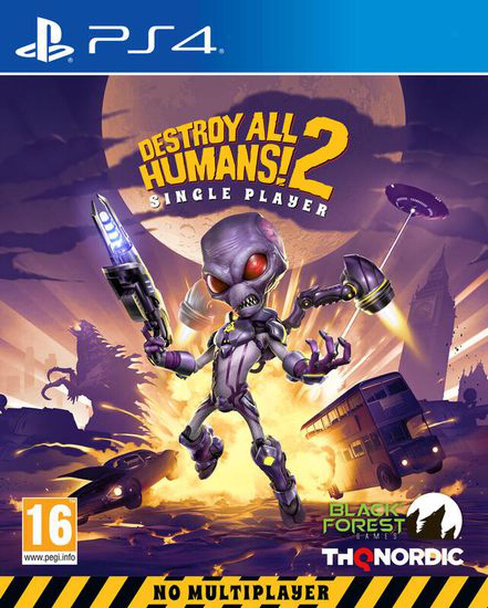 Thq Nordic Destroy All Humans! 2 Reprobed Single Player - Occasion PS4