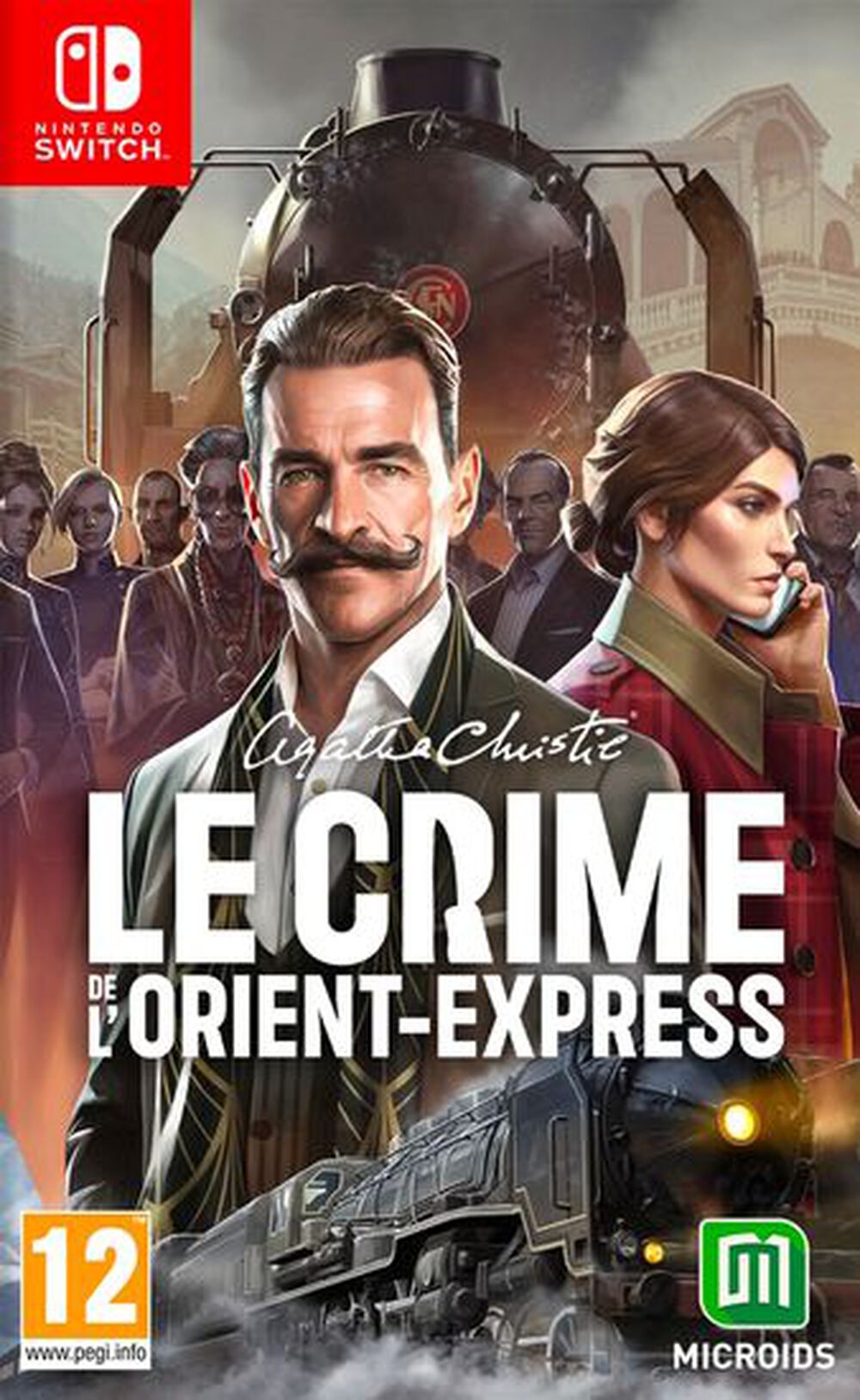Pochette avant du jeu Agatha Christie: Le Crime de l'Orient Express Nintendo Switch