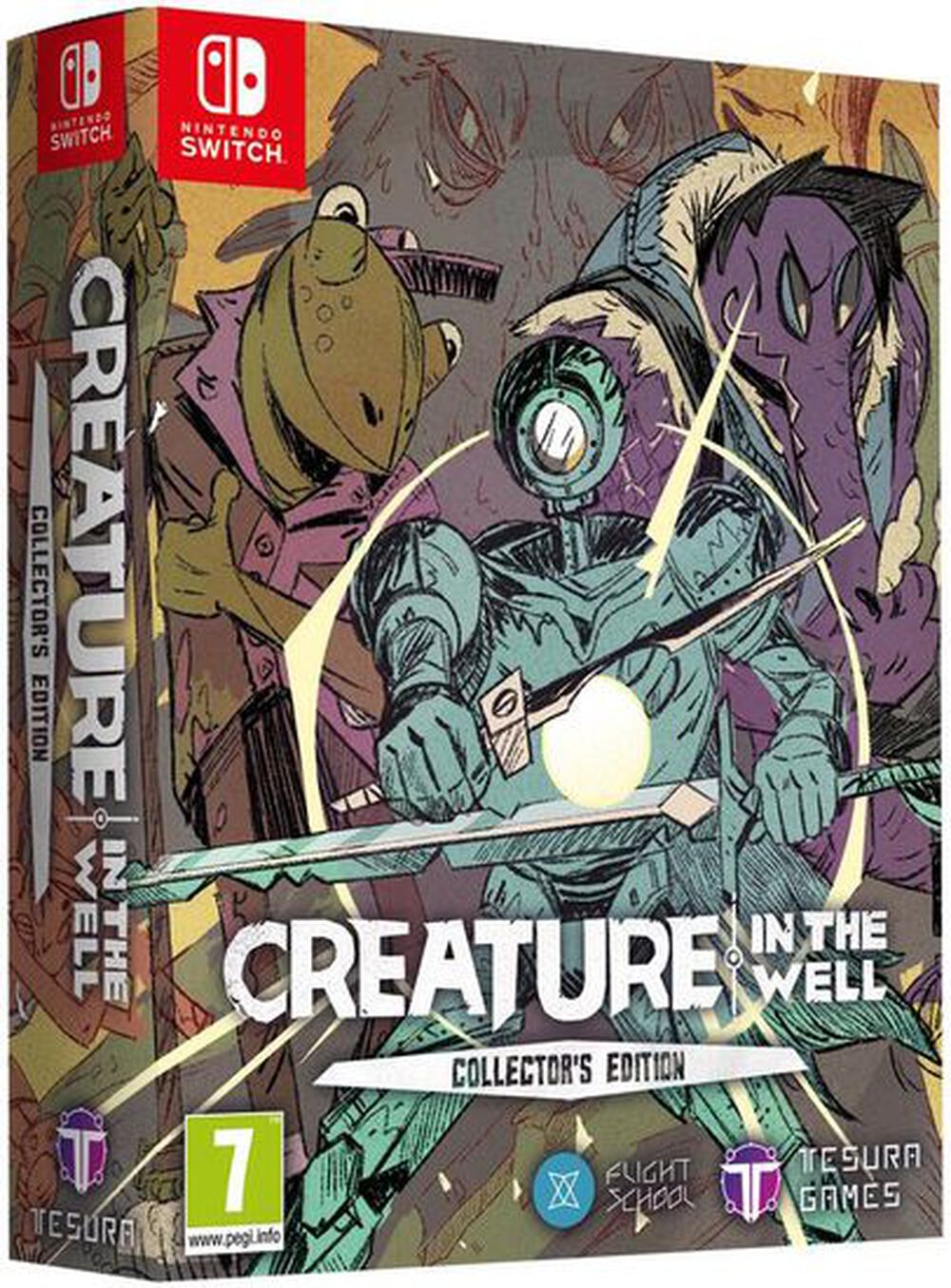 Pochette avant du jeu Creature In The Well Collector's Edition SWITCH