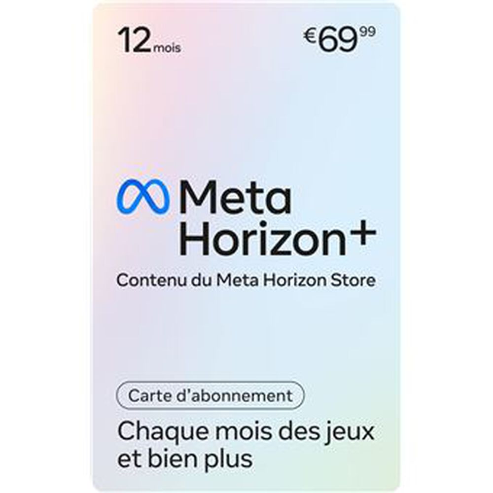 Carte+Meta+Horizon+Plus+12mois+Fr