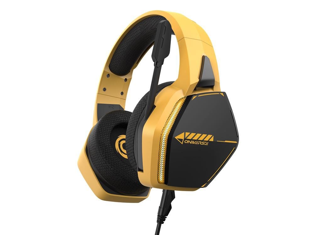 1 UP DISTRIBUTION Casque Filaire - Oniverse - Solarfire Yellow