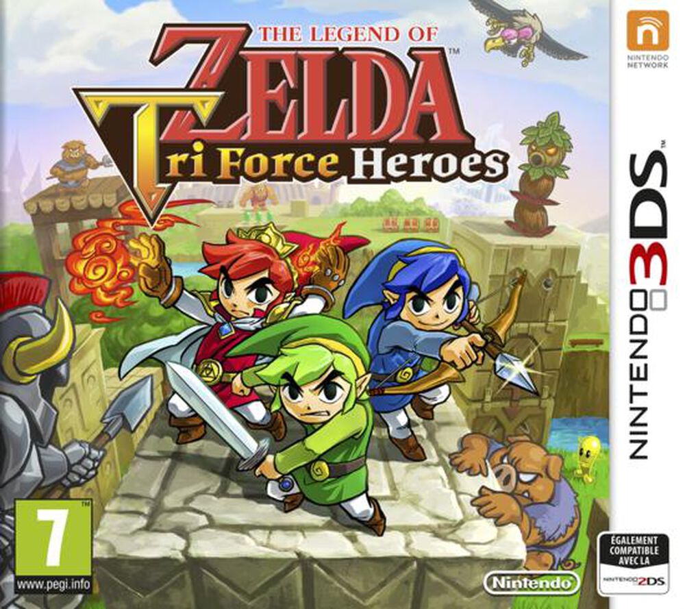 The Legend Of Zelda Tri Force Heroes - Occasion 3DS