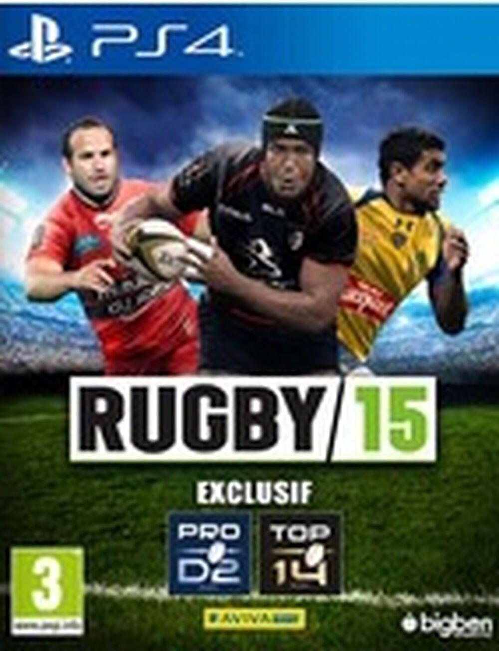 Rugby 15 Top 14 - Occasion PS4