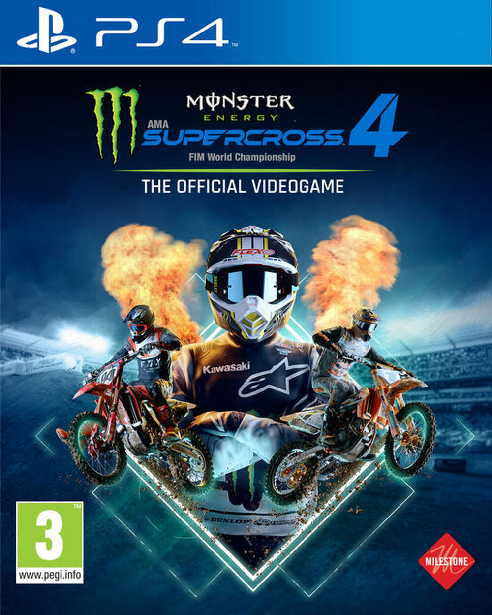 Monster Energy Supercross 4 - Occasion PS4
