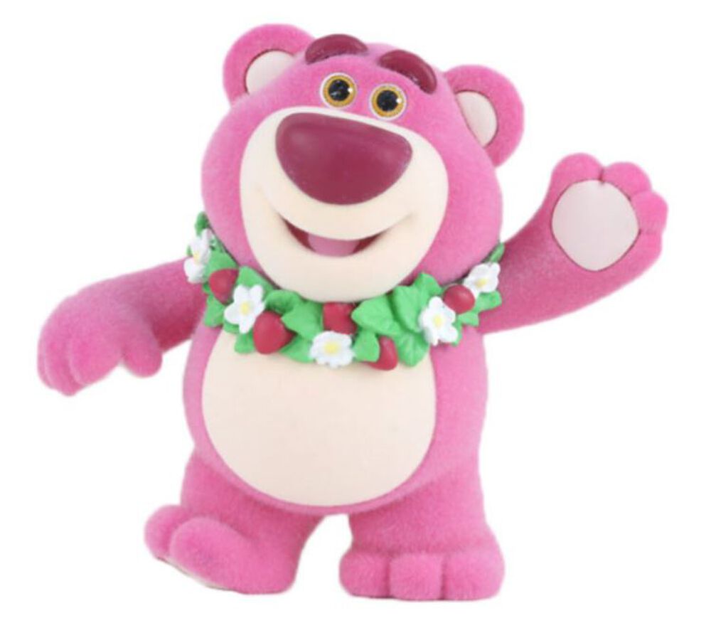 Figurine Floquee - Toy Story - Lotso Avec Collier