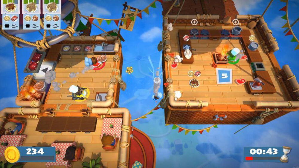 Jeux Reconditionnés Overcooked! + Overcooked! 2 - Occasion Switch