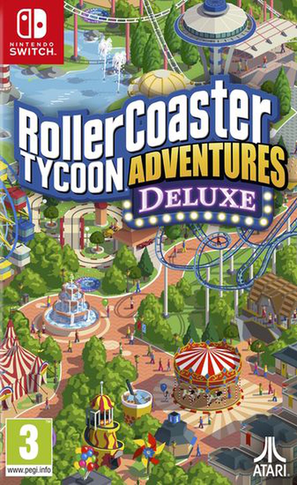 Rollercoaster Tycoon Adventures Deluxe - Occasion SWITCH