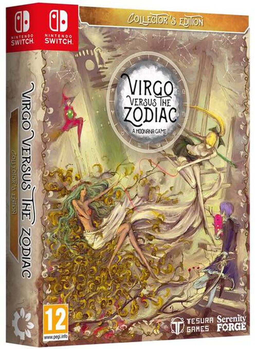 Pochette avant du jeu Virgo Versus The Zodiac Collector's Edition SWITCH