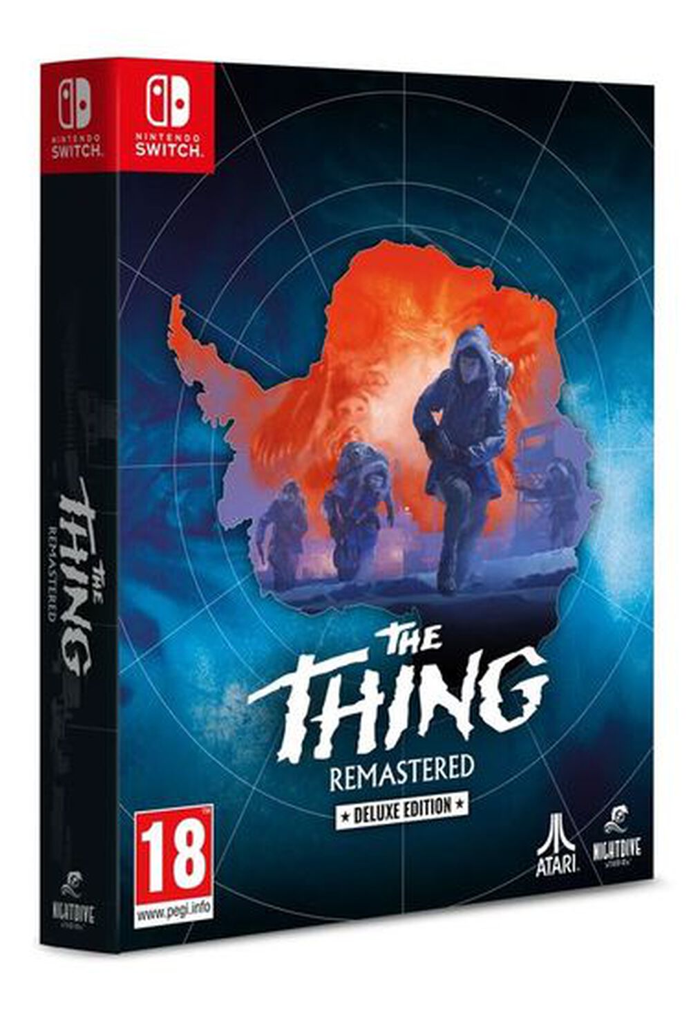 Pochette avant du jeu The Thing Remastered Edition Deluxe Nintendo Switch