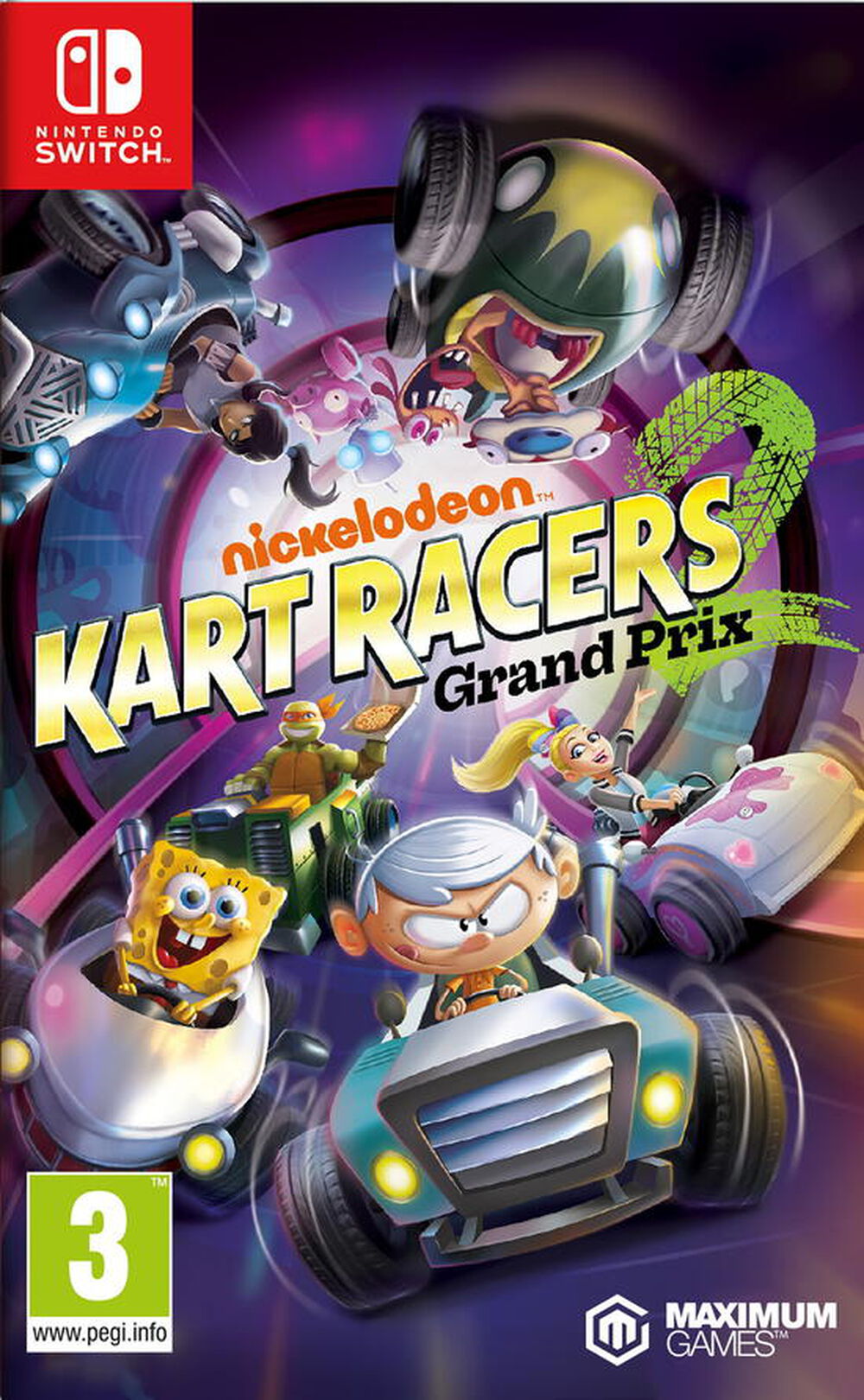 Nickelodeon Kart Racer 2 Grand Prix - Occasion SWITCH