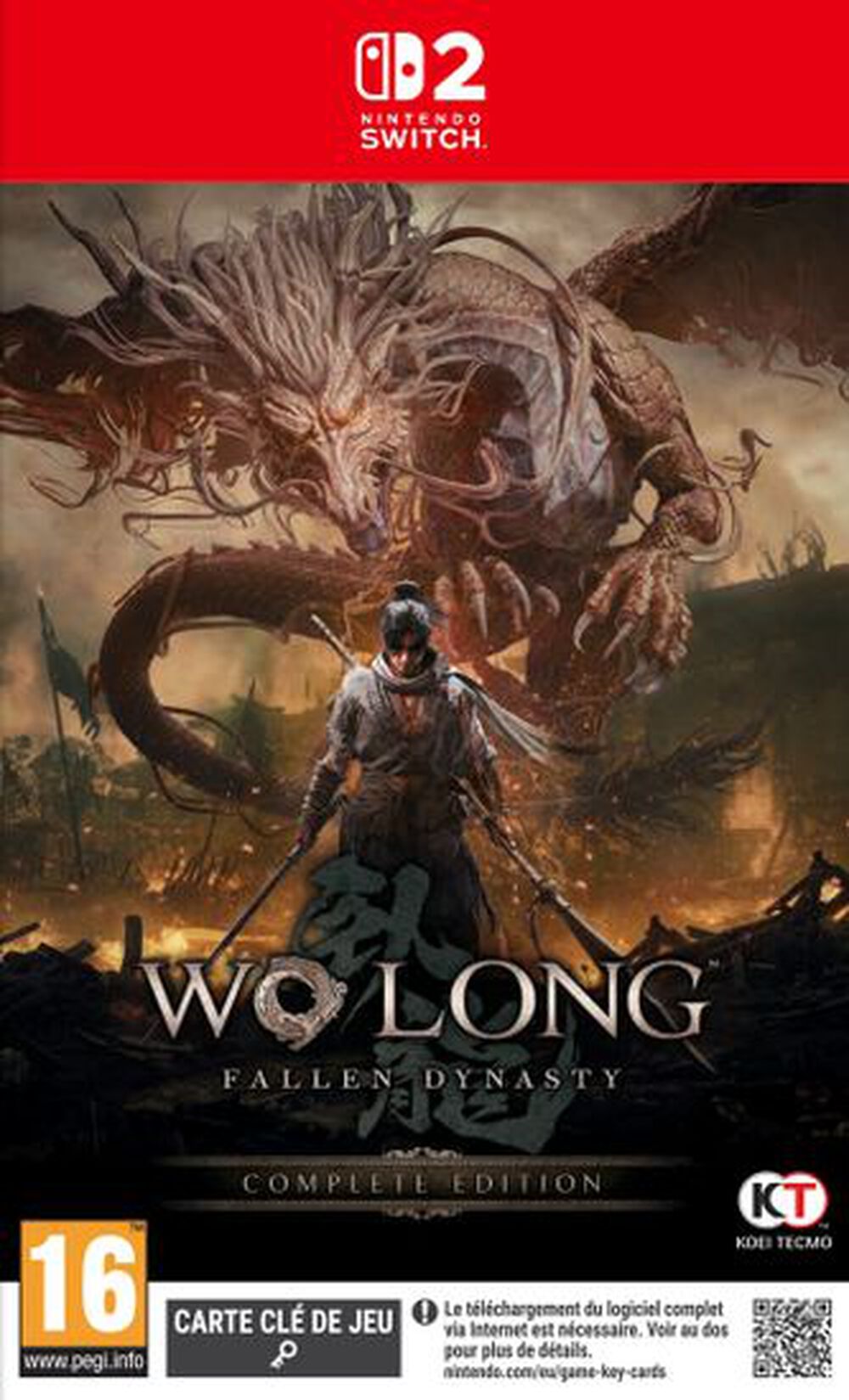 Wo Long : Fallen Dynasty - Complete Edition - Nintendo Switch 2 - Version française - Nintendo Switch 2 - Standard