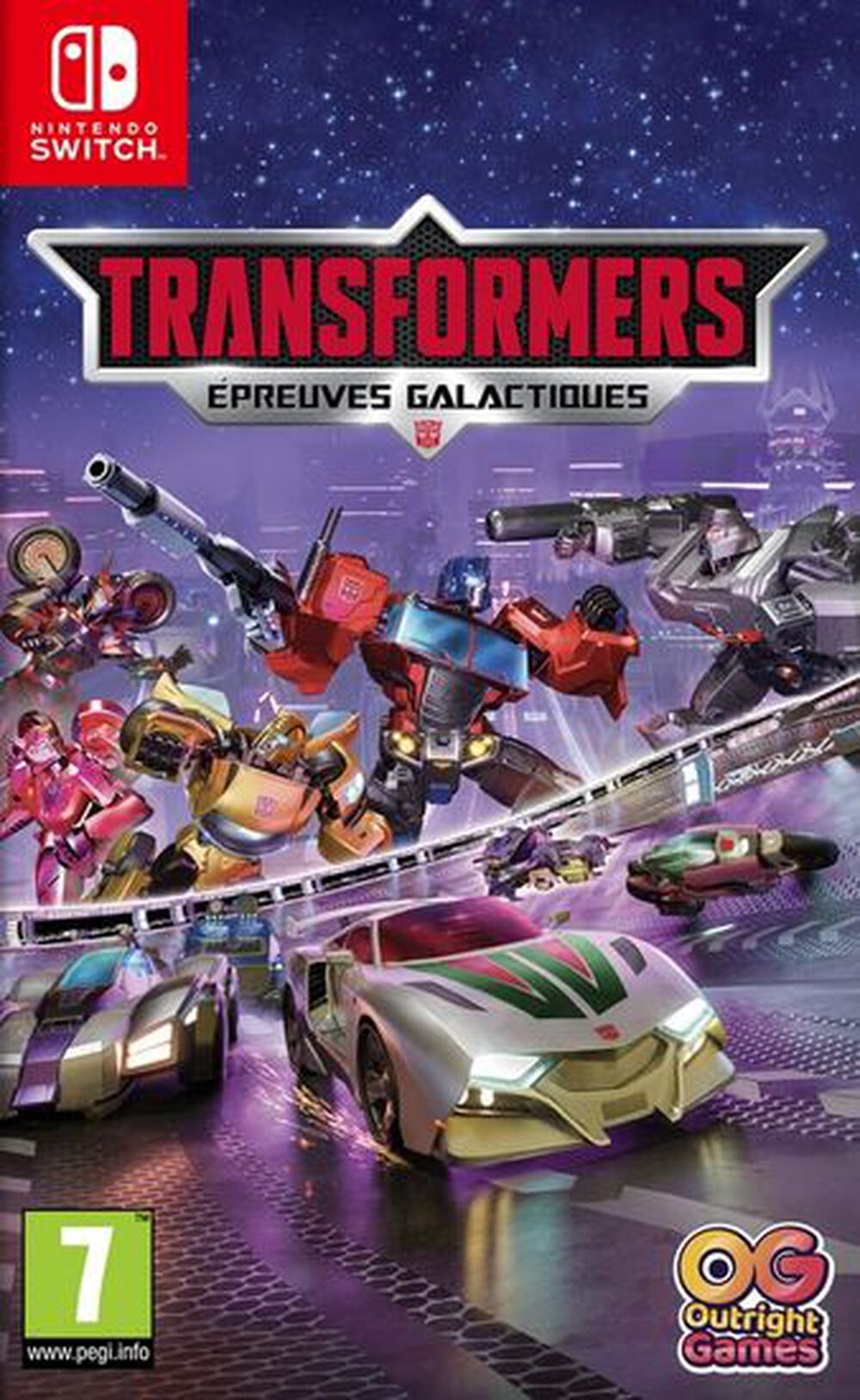 Transformers Epreuves Galactiques Nintendo Switch