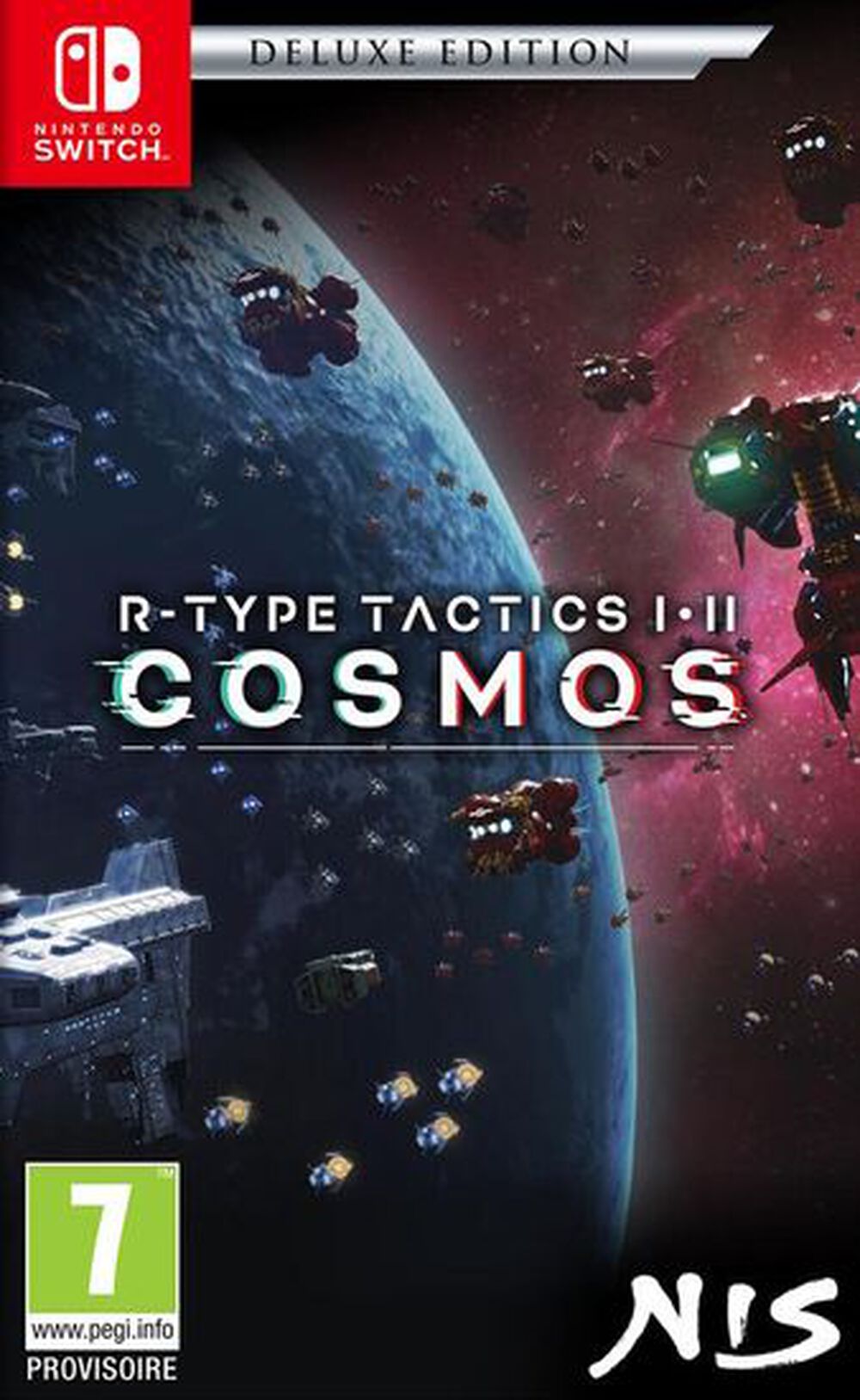 Pochette avant du jeu R-Type Tactics I & II Cosmos Deluxe Edition Nintendo Switch