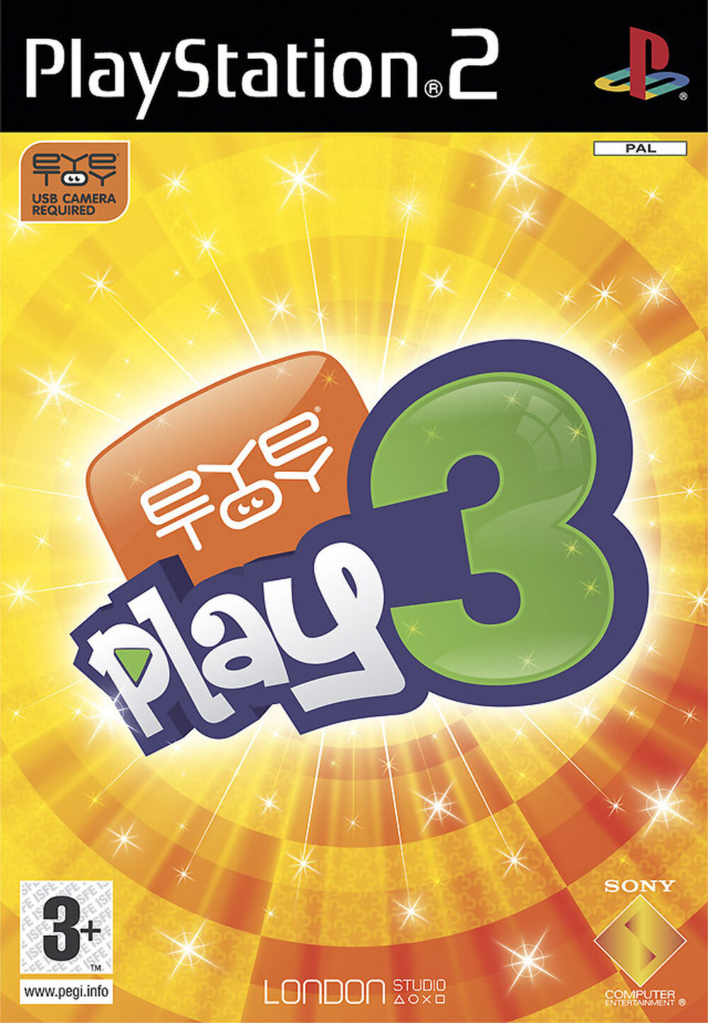Eye Toy Play 3 Occasion PS2
