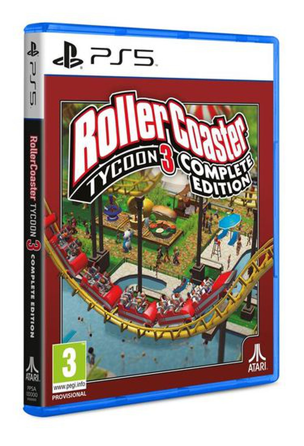 Pochette avant du jeu Rollercoaster Tycoon 3 