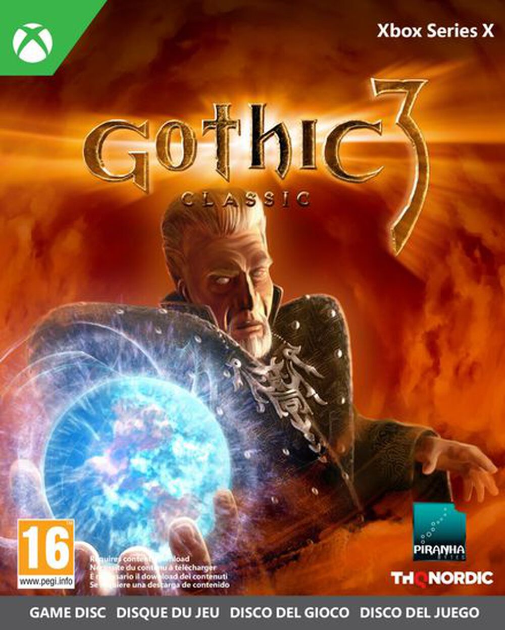 Pochette avant du jeu Gothic 3 Classic
