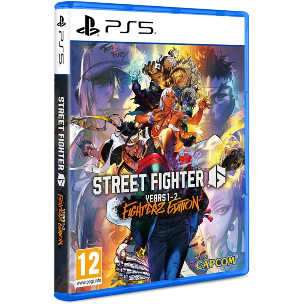 Pochette avant du jeu Street Fighter 6 Years 1-2 Fighters Edition PS5