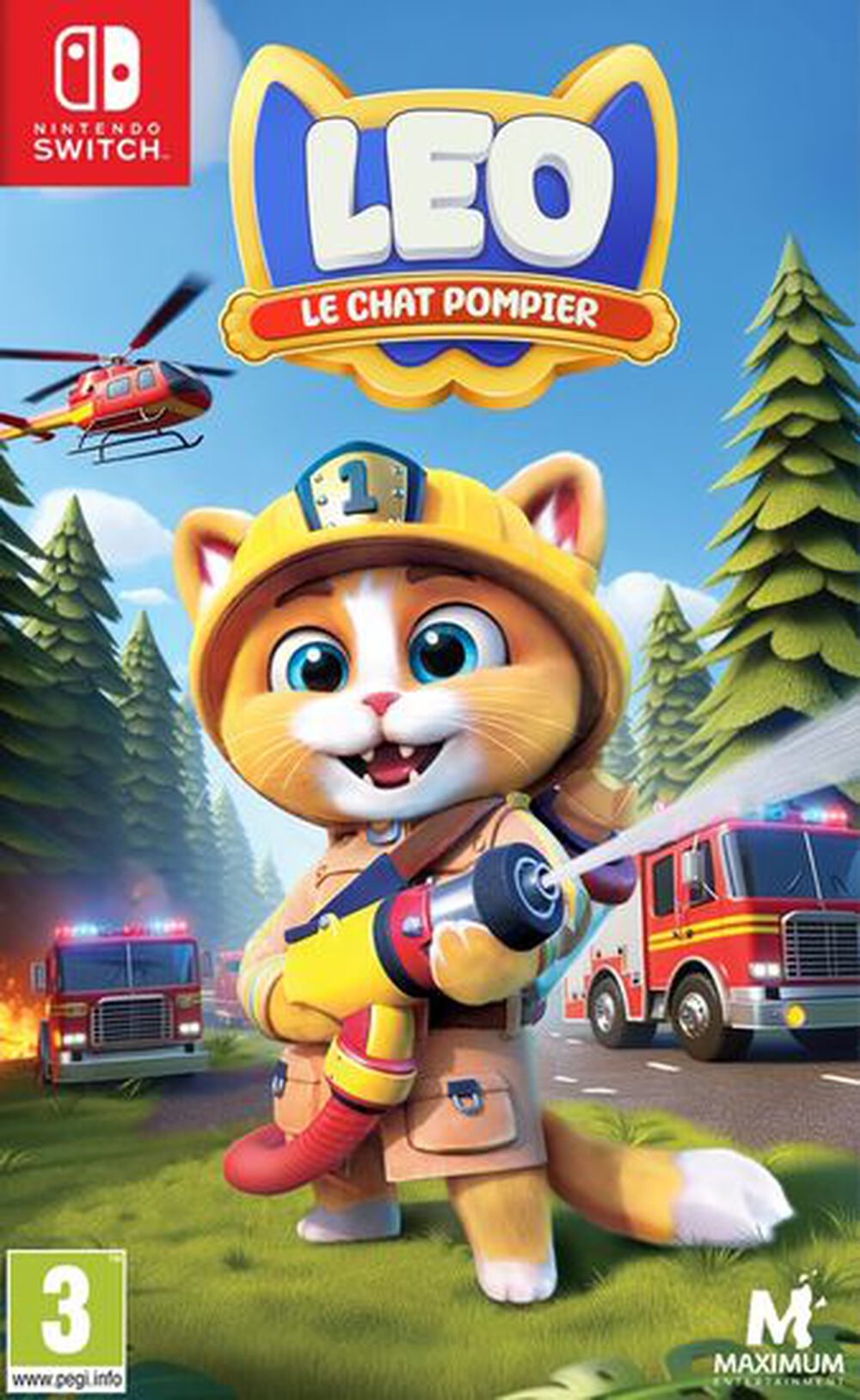 Leo The Firefighter Cat SWITCH