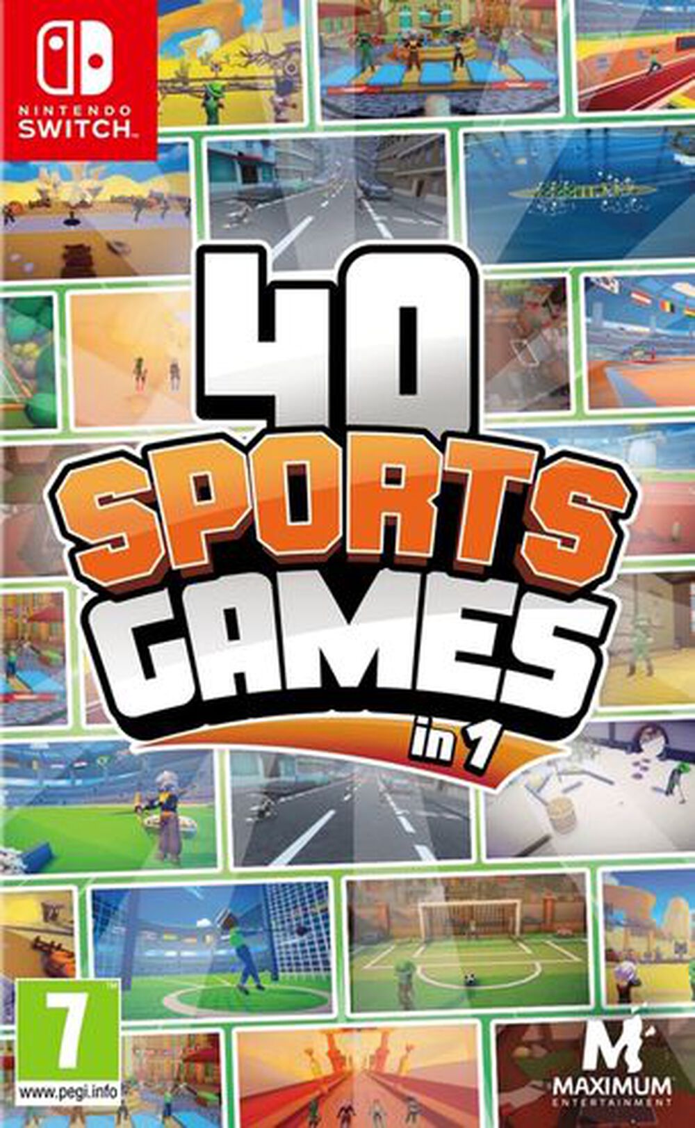 Pochette avant du jeu 40 Sport Games In 1 SWITCH
