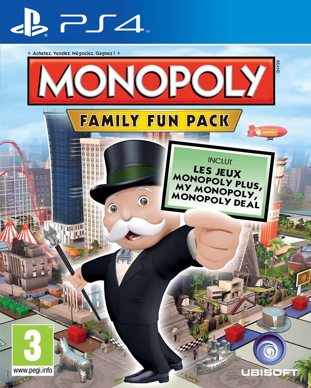 Monopoly Family Fun Pack - Occasion PS4
