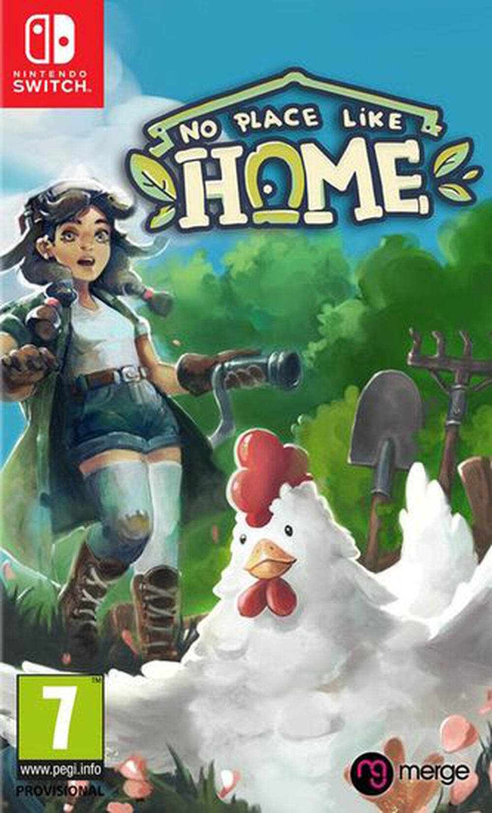 Pochette avant du jeu No Place Like Home Nintendo Switch