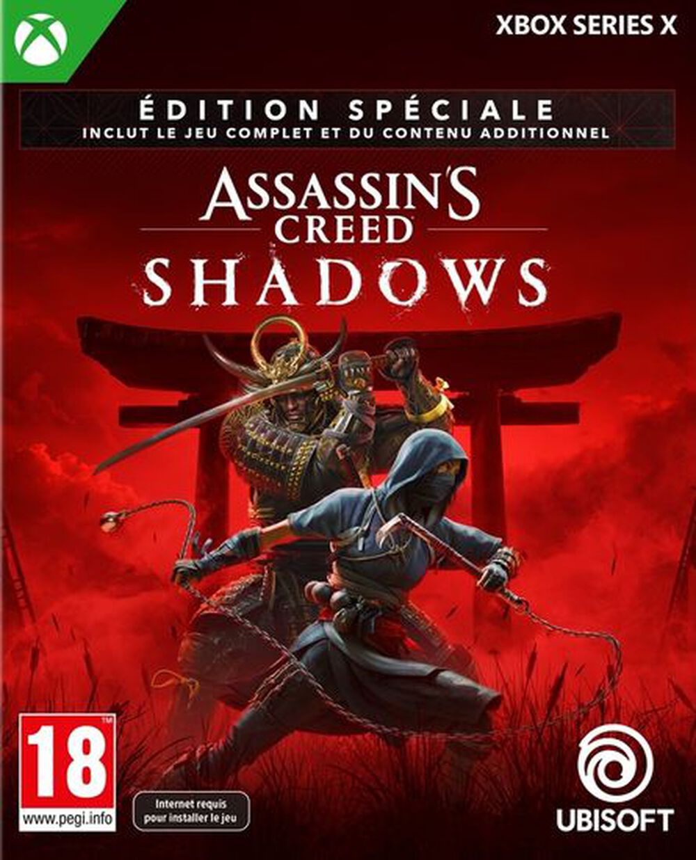 Pochette avant du jeu Assassin's Creed Shadows Special Edition XBOX SERIES X