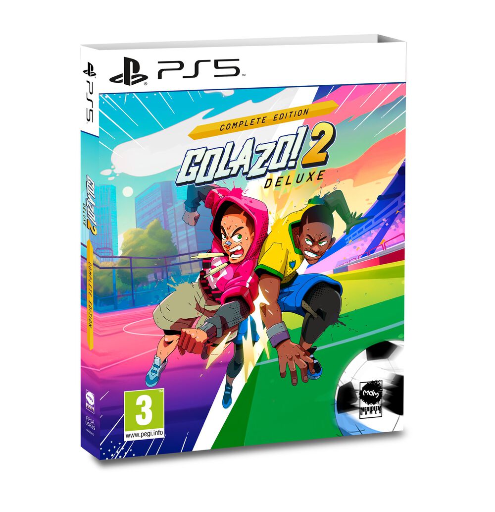 Pochette avant du jeu Golazo! 2 Deluxe Complete Edition PS5