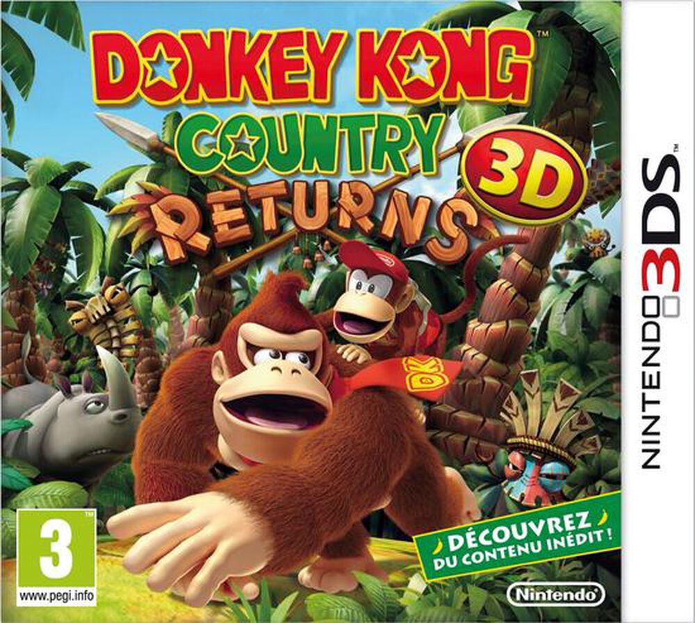 Donkey Kong Country Returns - Occasion 3DS