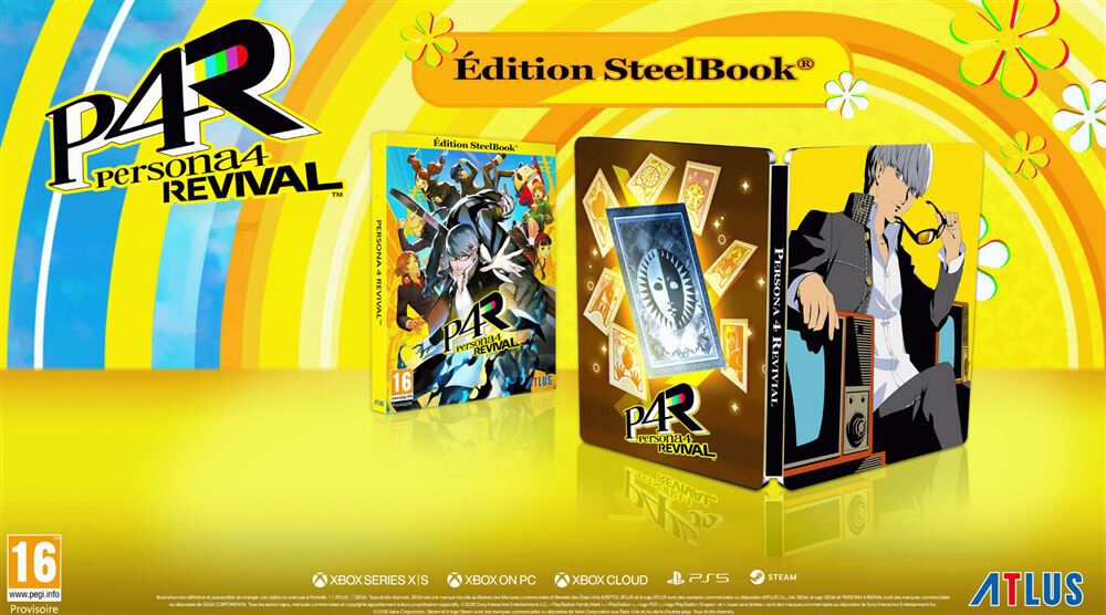 Persona 4 Revival' Edition SteelBook