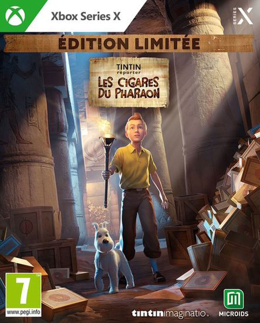 Tintin Reporter Les Cigares Du Pharaon - Occasion XBOX SERIES X