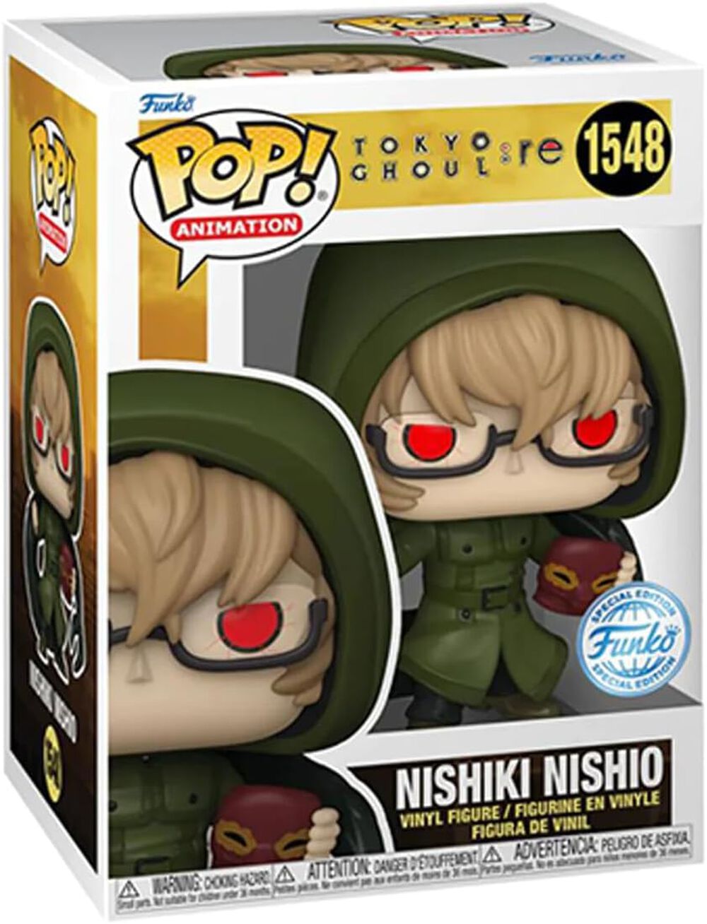 Figurine Funko Pop! N°1548 - Tokyo Ghoul:re - Nishiki Nishio