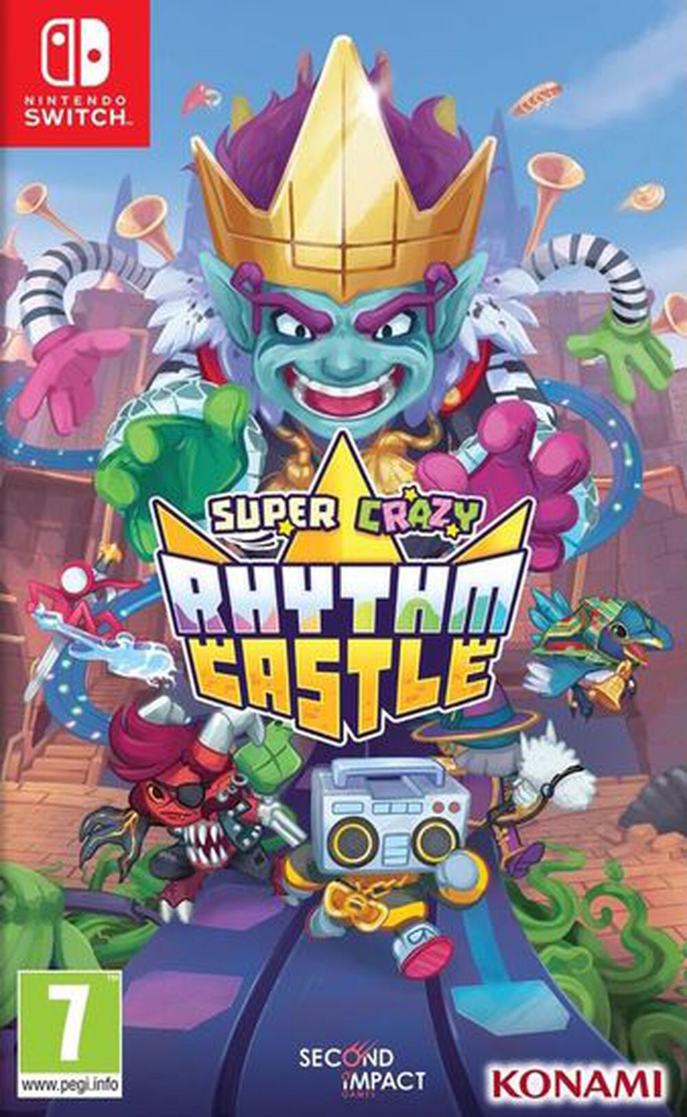 Super Crazy Rhythm Castle - Occasion SWITCH