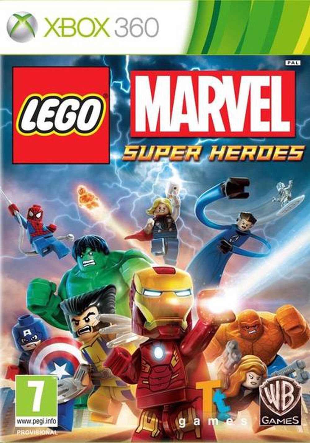 Lego Marvel Super Heroes - Occasion XBOX360