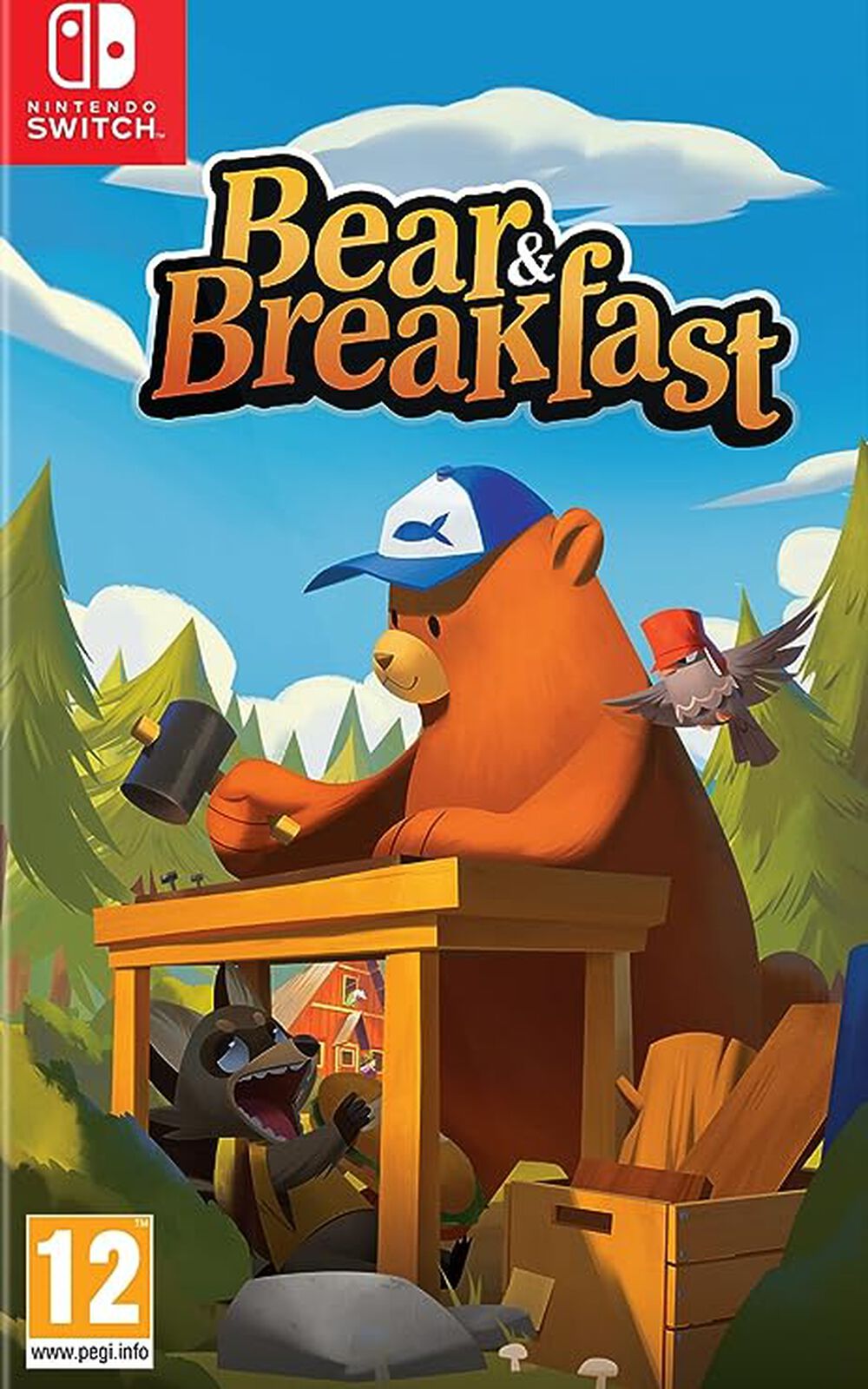 Pochette avant du jeu Bear & Breakfast SWITCH