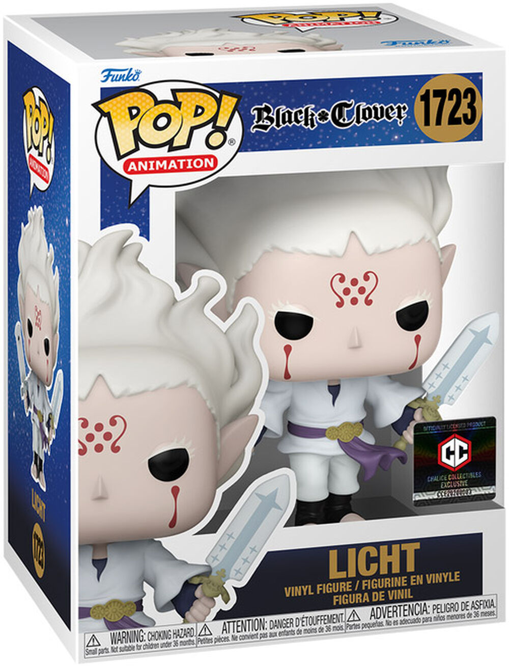 Figurine Funko Pop! - Black Clover - Licht W/swords