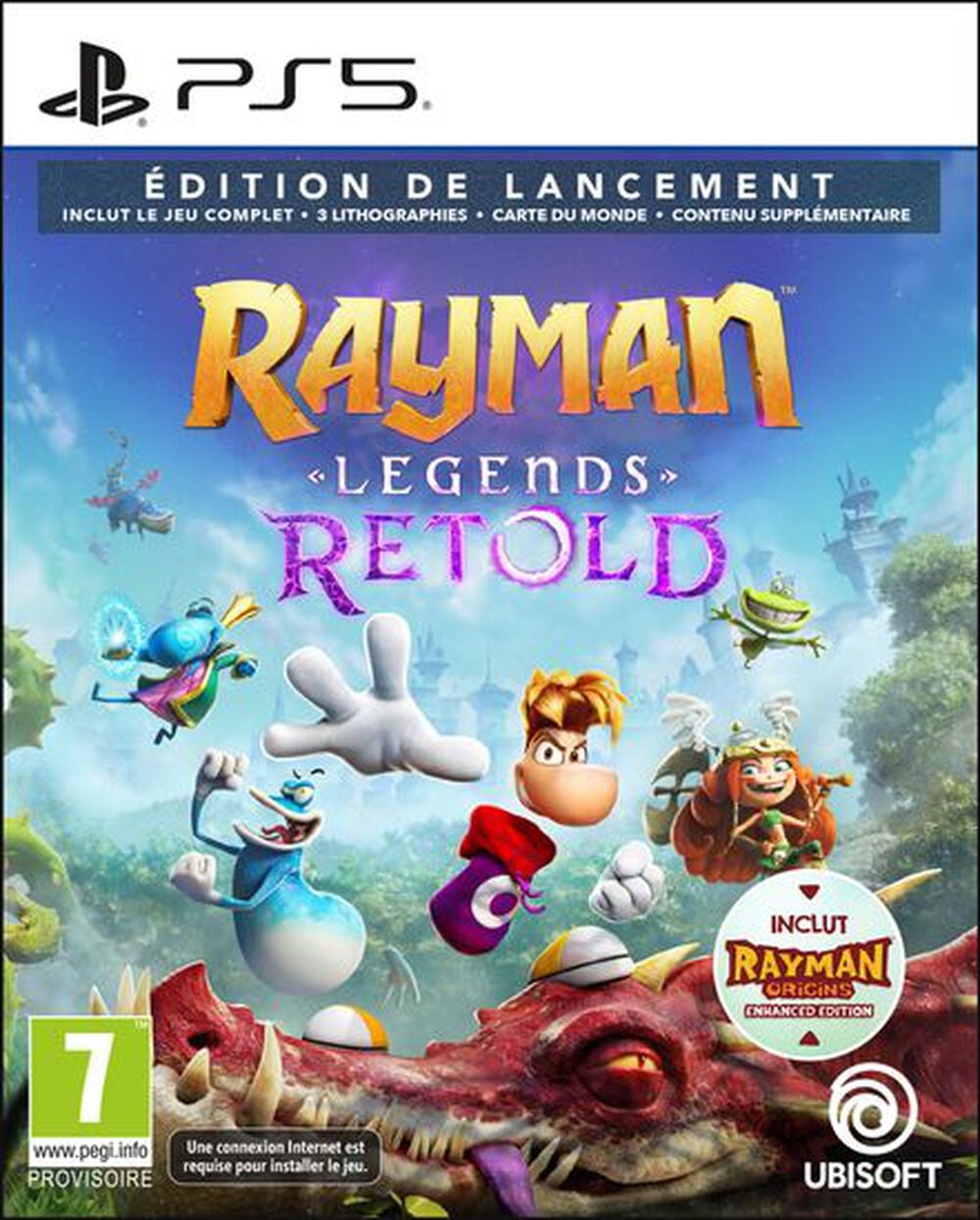 Rayman Legends Retold Edition de lancement
