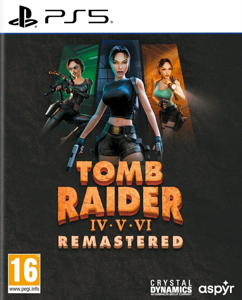 Jeux Reconditionnés Tomb Raider IV VI Remastered Starring Lara Croft Occasion PS5