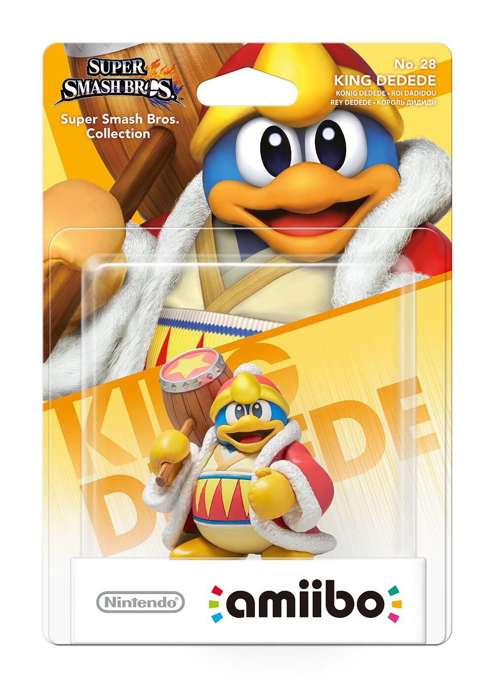 Figurine+Amiibo+N°28+Smash+Roi+Dadidou