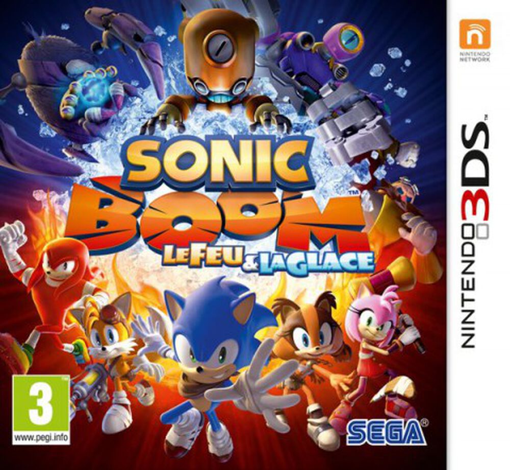 Sonic Boom Le Feu & La Glace - Occasion 3DS