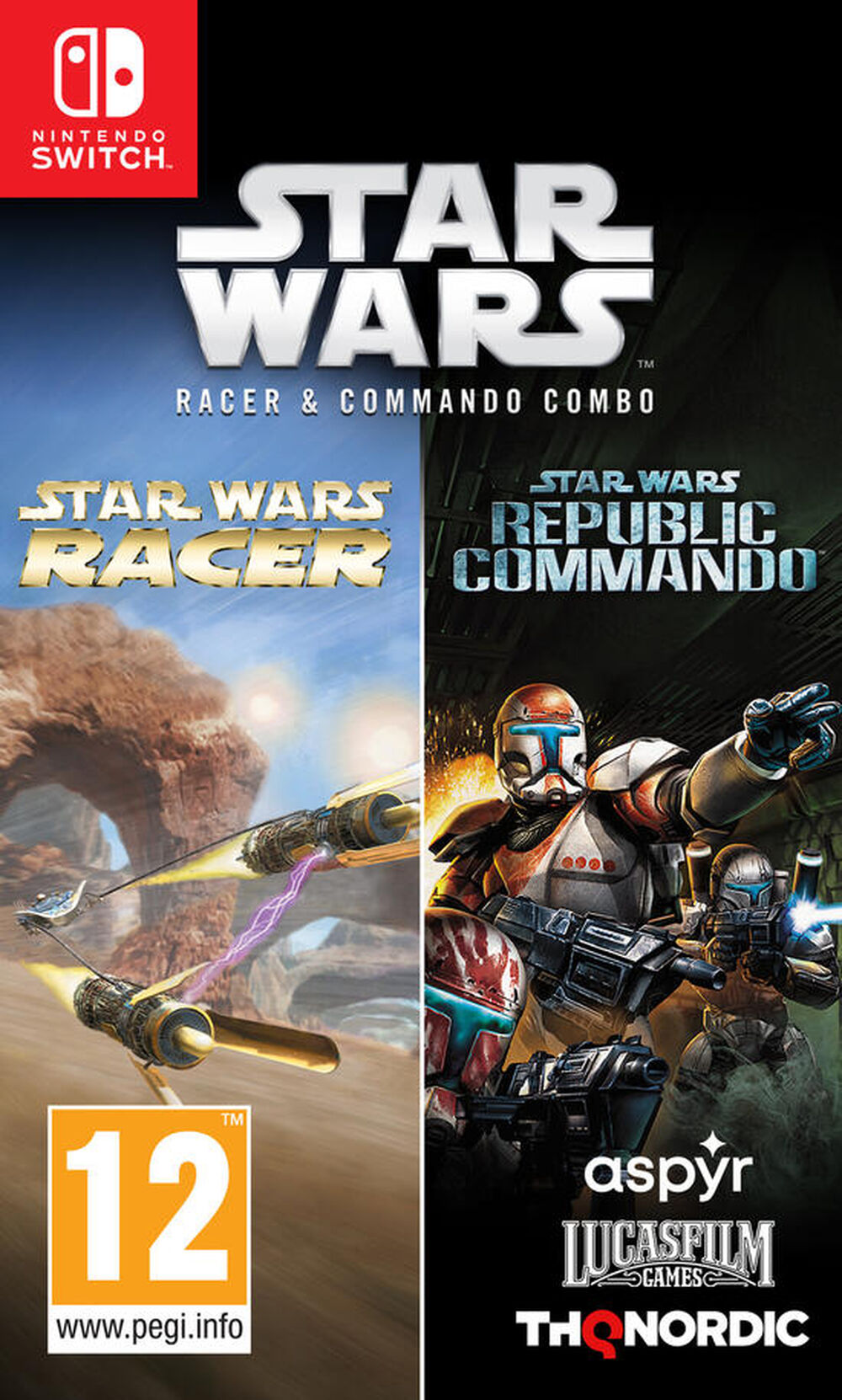 Star Wars Racer And Commando Combo - Occasion SWITCH