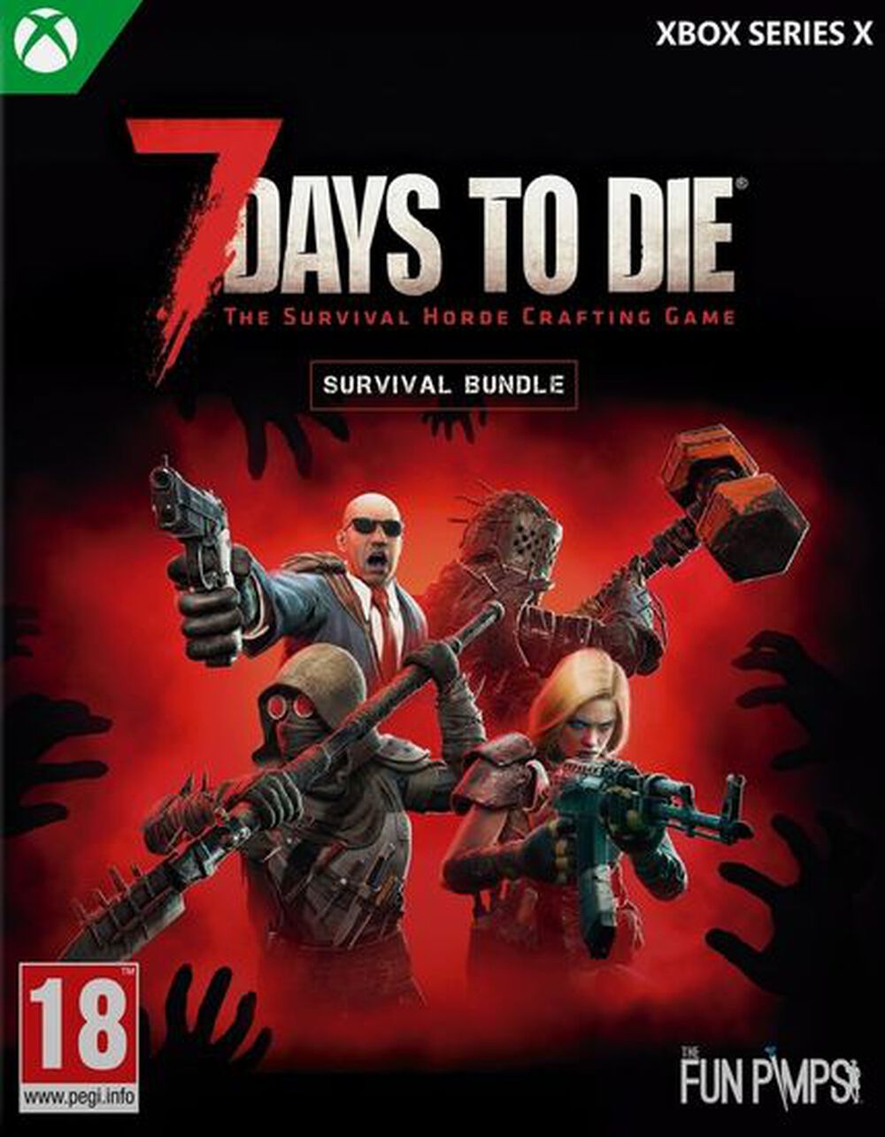 Pochette avant du jeu 7 Days to Die Console Edition Survival Bundle Xbox Series X
